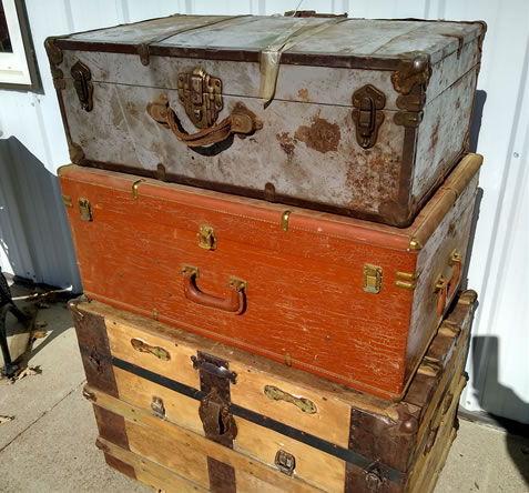Reclaimed chests and trunks
